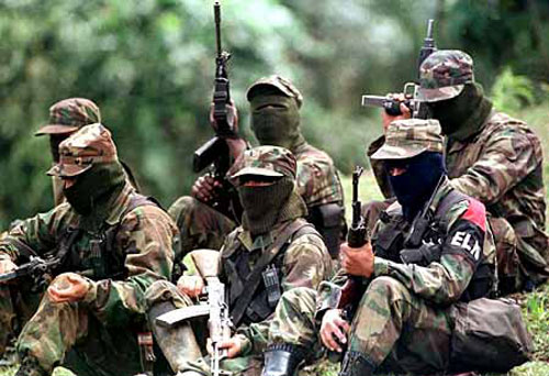 Guerrilleros colombianos