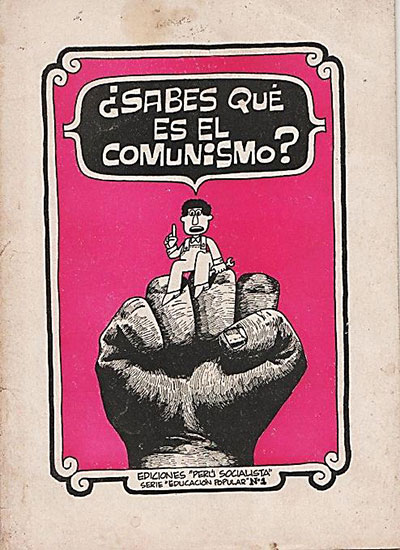 Imagen 7. Portada de la historieta ¿Sabes lo que es el comunismo? (Carlos Tobar, 1973)