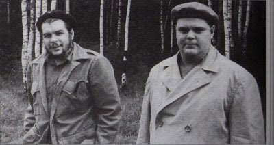 Emilio Aragonés junto al Che Guevara