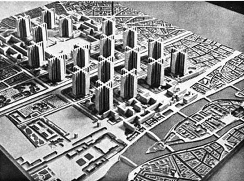 Imagen 3. Fe en una ciudad mejor. La Ville Radieuse. Le Corbusier