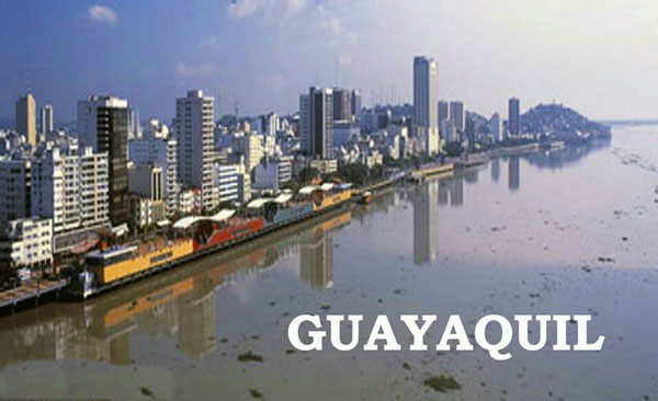 La ciudad de Guayaquil.