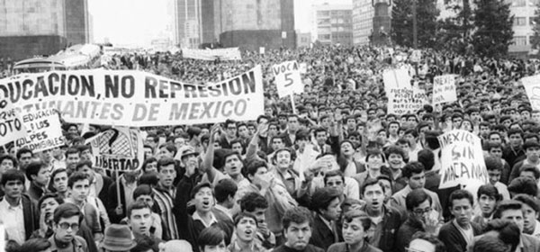 Marcha estudiantil en México (1968)