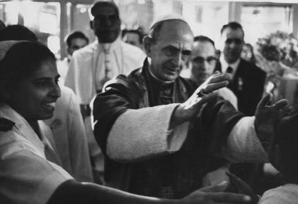 Paulo VI en la India