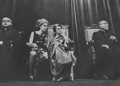 Indira Gandhi en el teatro Colón