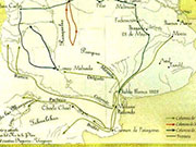 La campaña del desierto de 1833 en Argentina