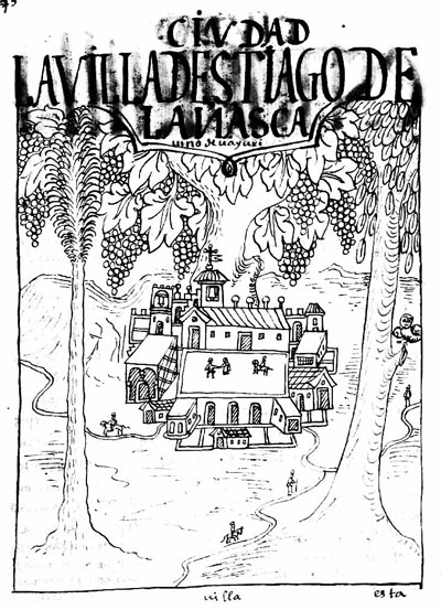 Datos sobre la fundación de la villa de Santiago de la Nasca, por el cronista Huamán Poma de Ayala