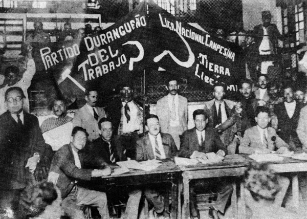 Reunión del Bloque Obrero y Campesino en 1929