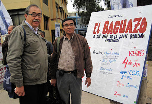Ricardo Melgar y Walter Saavedra, Universidad Nacional Mayor de San Marcos, Lima, 2010