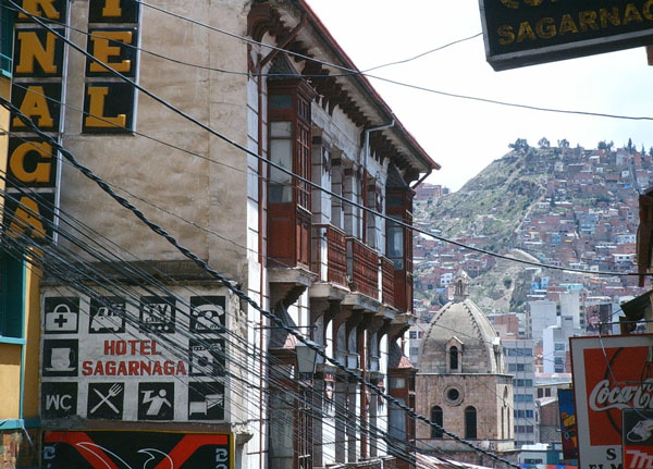La Paz, imagen tomada por Ricardo Melgar en estancia de investigación en Bolivia, 2005