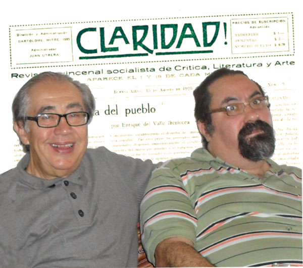 Ricardo Melgar Bao y Daniel Omar de Lucia, Buenos Aires, 2015