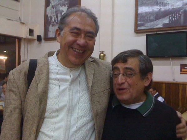 Ricardo Melgar y Francisco Amezcua, principios de 2000