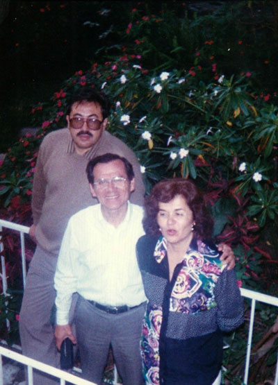 Ricardo Melgar, Enrique Marchena e Hilda Tísoc, Monte Bello, Morelos, 1991