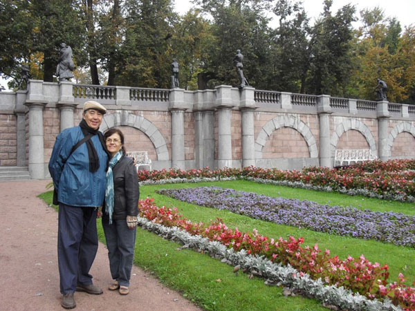 Hilda Tísoc y Ricardo Melgar, San Petersburgo, 2015