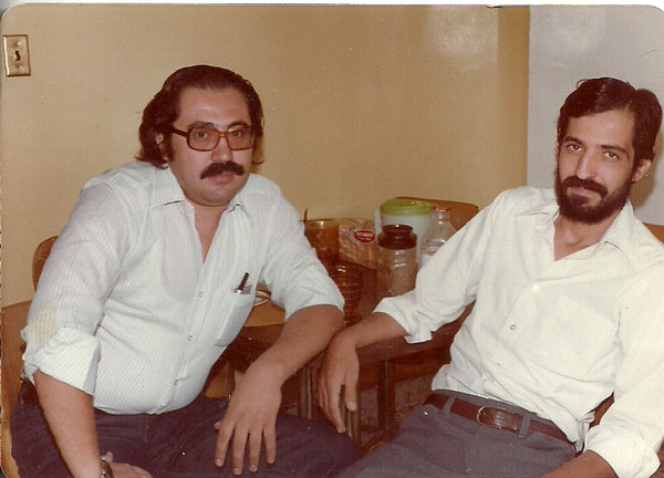 Ricardo Melgar y Alonso Pelayo a principios de 1980