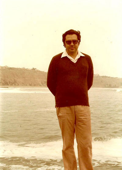 Ricardo Melgar finales de la década de 1970