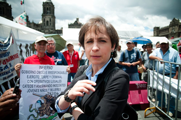 Carmen Aristegui, 2010