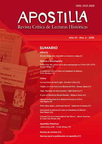  Apostilla Revista Critica de Lecturas Históricas (núm. 4, 2019)