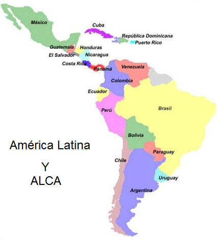 Imagen 2. América Latina y ALCA