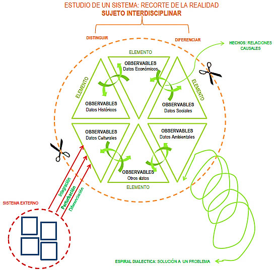 Mapa mental sobre el funcionamiento sistemas complejos