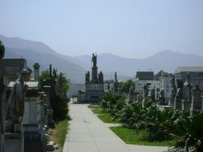 Cementerio general de Lima, Alameda de Esculturas