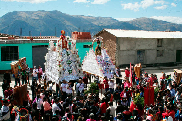 Santo Patrón San Pedro y San Pablo 2018, Hualla, Fajardo, Ayacucho
