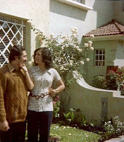 Ricardo e Hilda, Lima, 1970