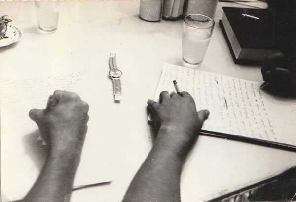Escritura a dos manos, Ricardo Melgar y Gabriel Niezen, Lima, 1967