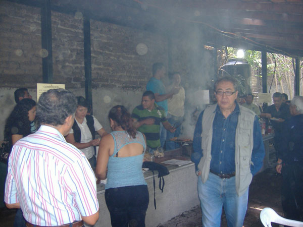 Ricardo Melgar en el Centro INAH Morelos, Cuernavaca, julio de 2011