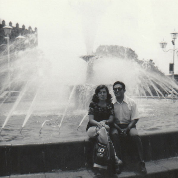 Hilda Tísoc y Luis Millones, México, finales de 1970